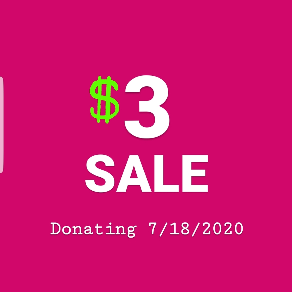 $3 each / DONATING SOON